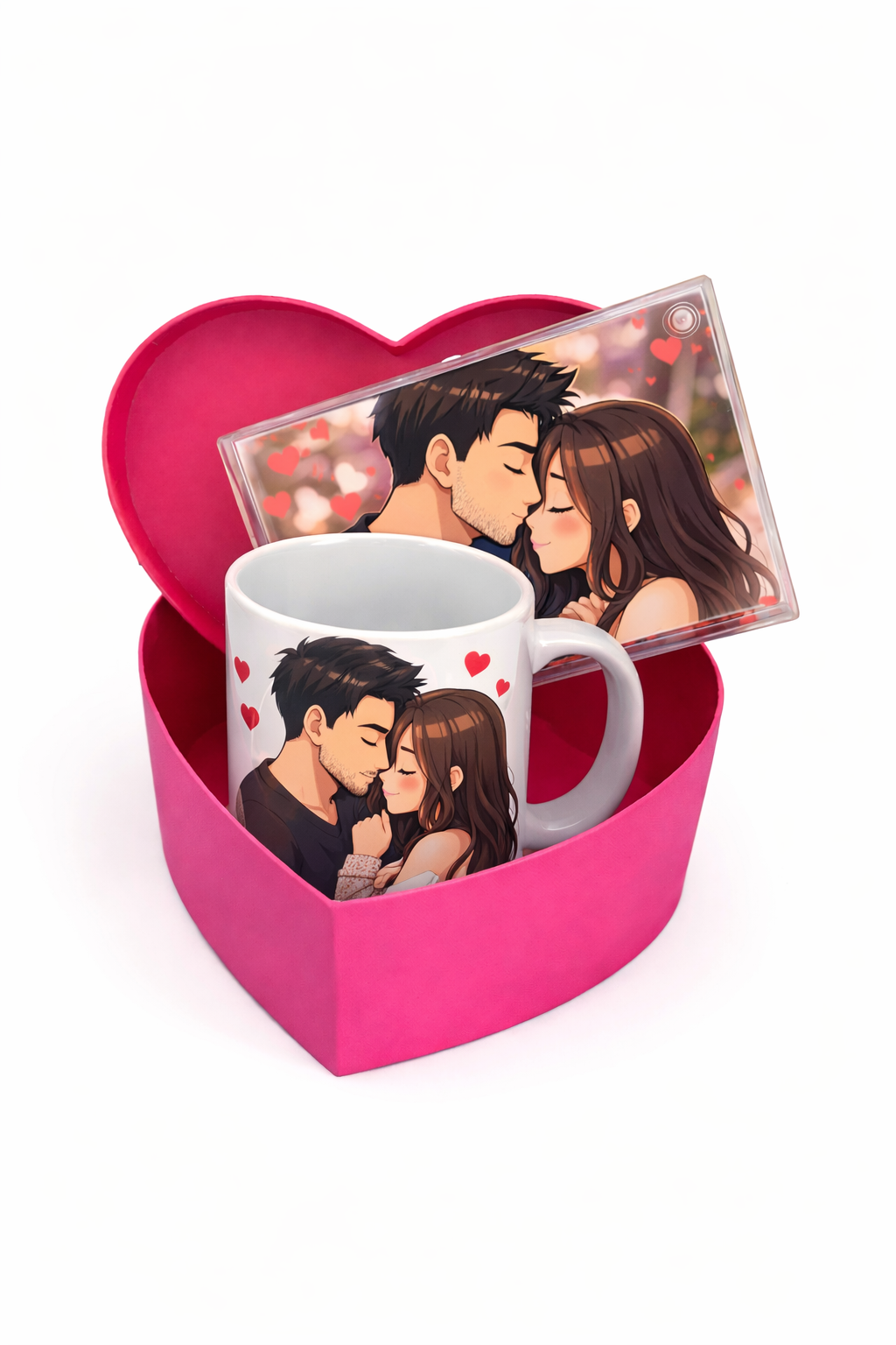 COFFRET ( Mug + cadre photo + boîte personnalisable)