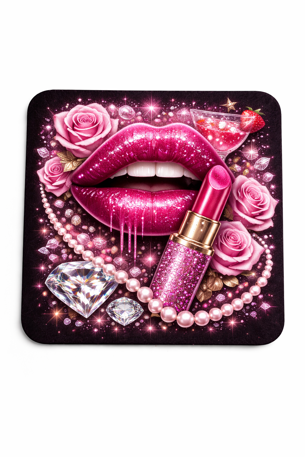 DESSOUS DE VERRE PERSONNALISABLE