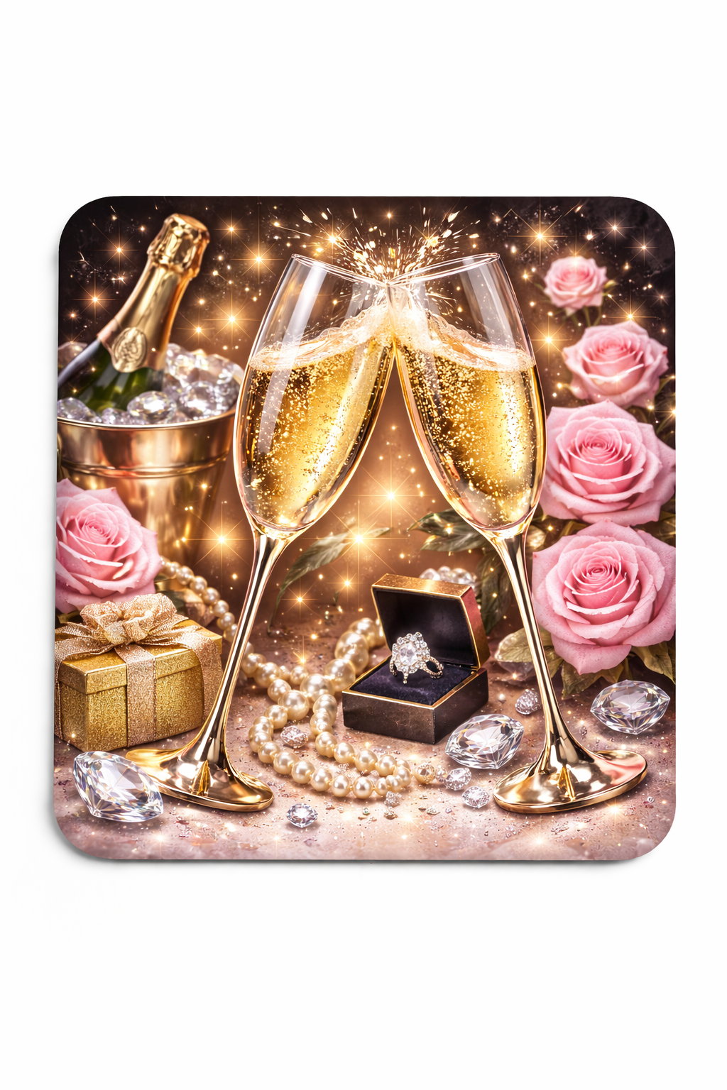 DESSOUS DE VERRE PERSONNALISABLE