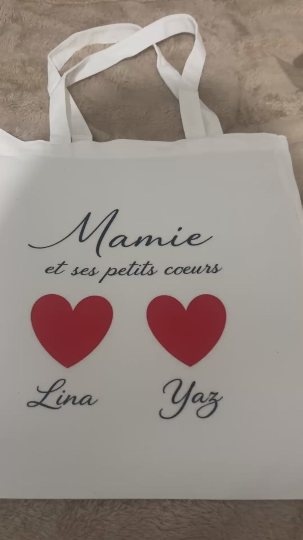 TOTE BAG PERSONNALISABLE