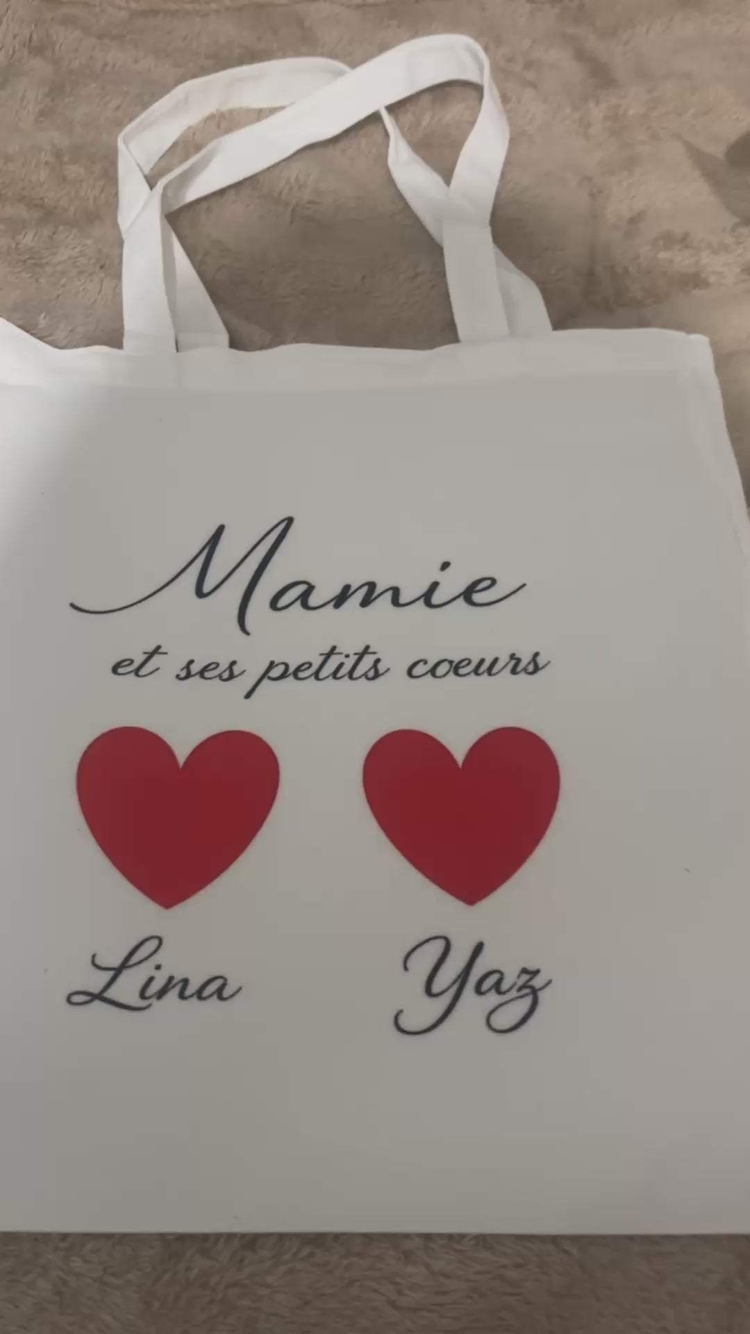 TOTE BAG PERSONNALISABLE